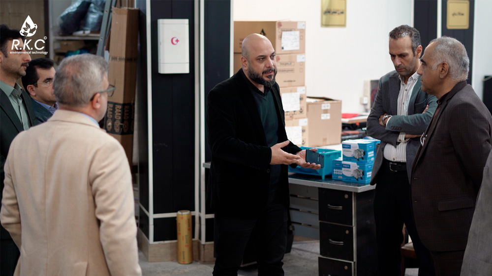 بازدید مدیرکل دفتر خدمات دانش بنیان از مجموعه راشکیان